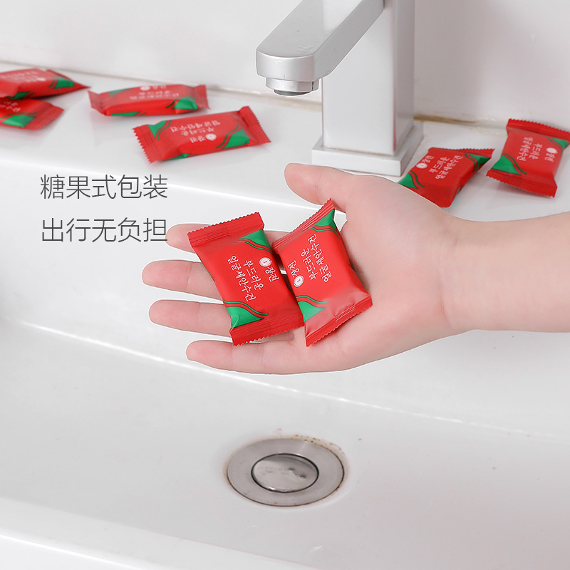 Liangqi Youpin Compressed Towel Factory Travel Pack Disposable Face Washing Towel Portable Pure Cotton Thickened Cleansing Small Square Towel