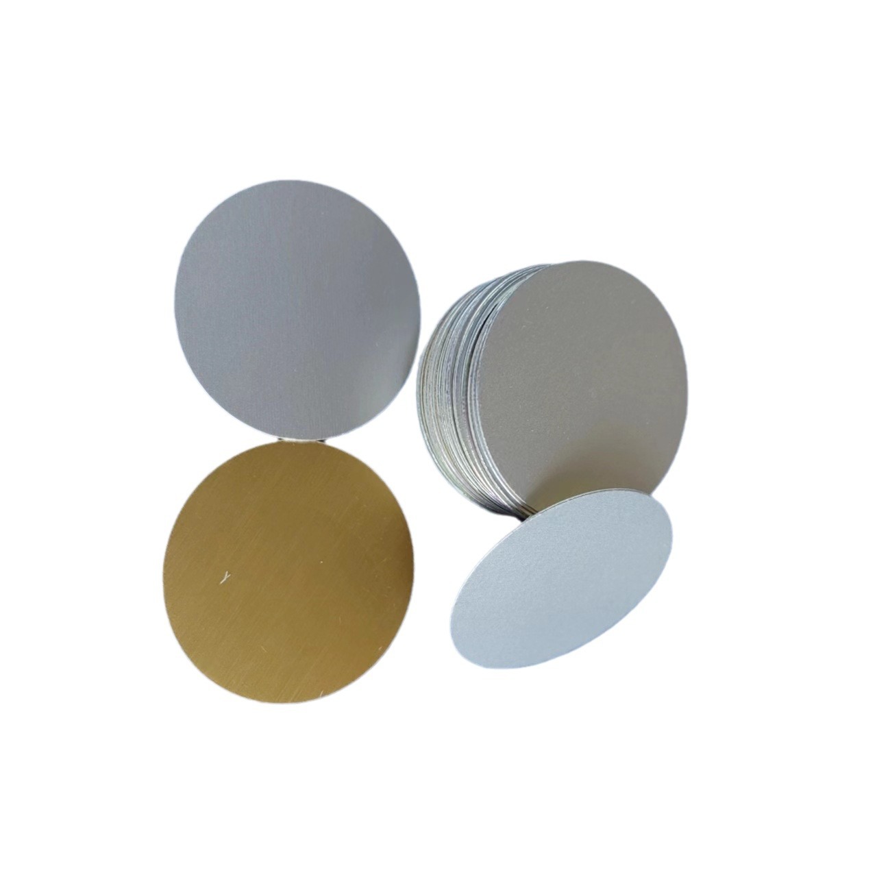 Aluminum Foil Gasket Pressure Sensitive Gasket Foam Bottle Cap Sealing Film Waterproof Breathable Electromagnetic Sensor Sealing Aluminum Foil Gasket