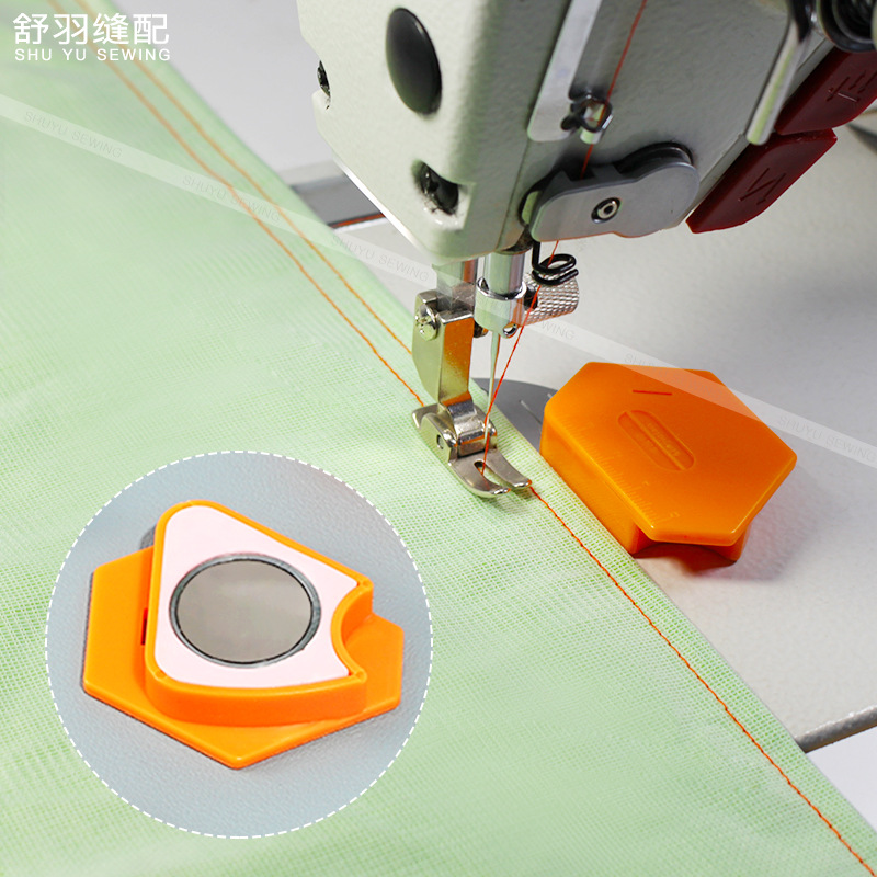 New magician polygon strong magnetic gauge sewing machine multi-purpose edge positioning tool