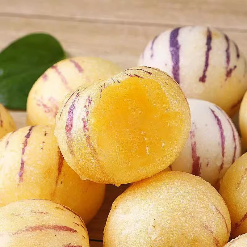 Гinseng Fruit из каменного леса Юннаня свежие, красочные круглые фрукты с желтой мякотью, бесплатная доставка