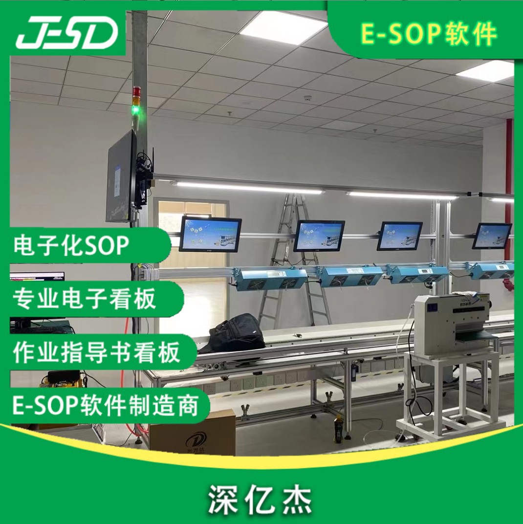 Shenyi Jie Lean Management Mes System Industrial Esop Operation Manual Workshop Led Production Display Board