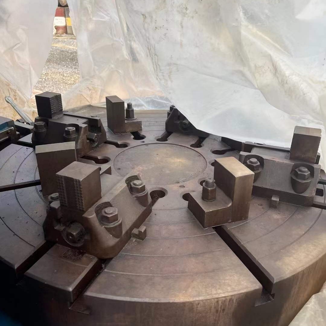 Transfer of Second-Hand Qizhong Ca5112Ex10-5 Single-Column Vertical Lathe with a Worktable Diameter of 1.01m