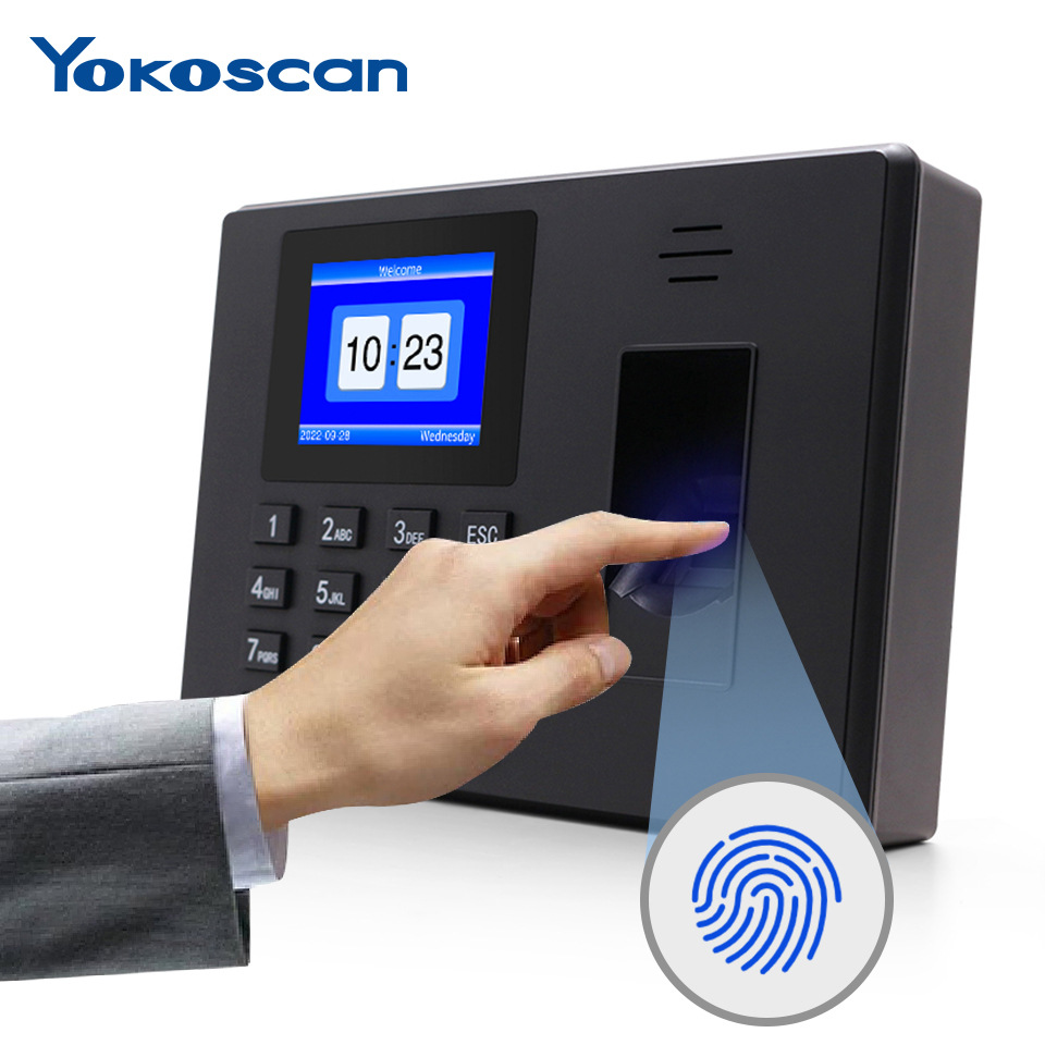 Youku F06 Fingerprint Attendance Machine Spanish Portugal English Outlet Punch-In Machine Employee Sign-In Machine