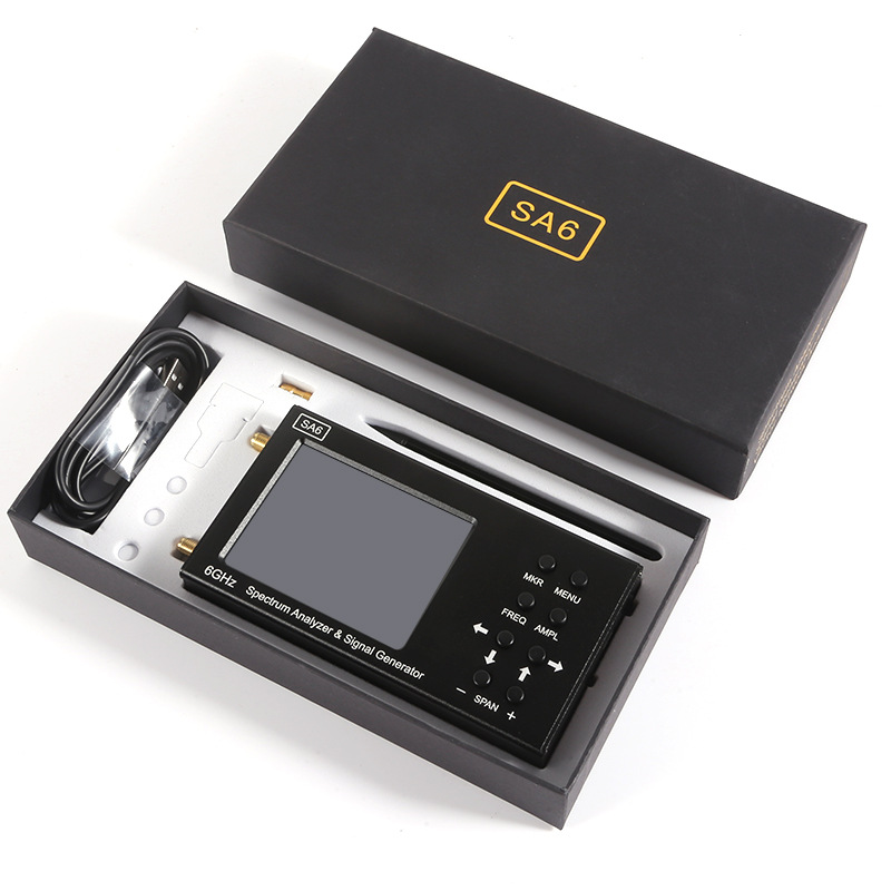 SA6 spectrum analyzer 6GHz Wi-Fi 2G 4G CDMA GSM Beidou SA6 signal generator