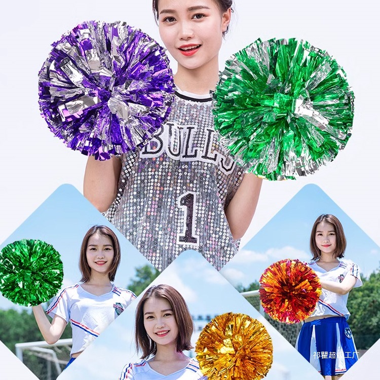 Cheerleading Pom-Poms Hand-Held Flowers Cheerleading Hand Flowers Dance Cheerleading Pom-Poms Dance Props Performance