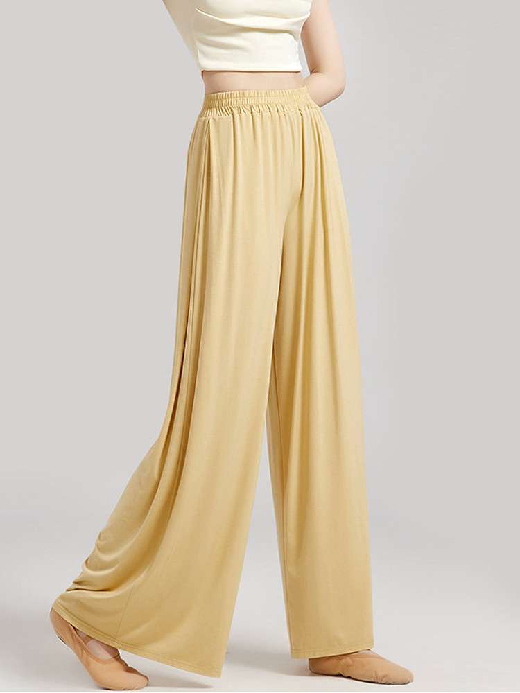 Modern Dance Loose Wide-Leg Pants Chinese Dance Classical Dance Body Professional Training Pants Women's Dance Practice Pants Long Pants