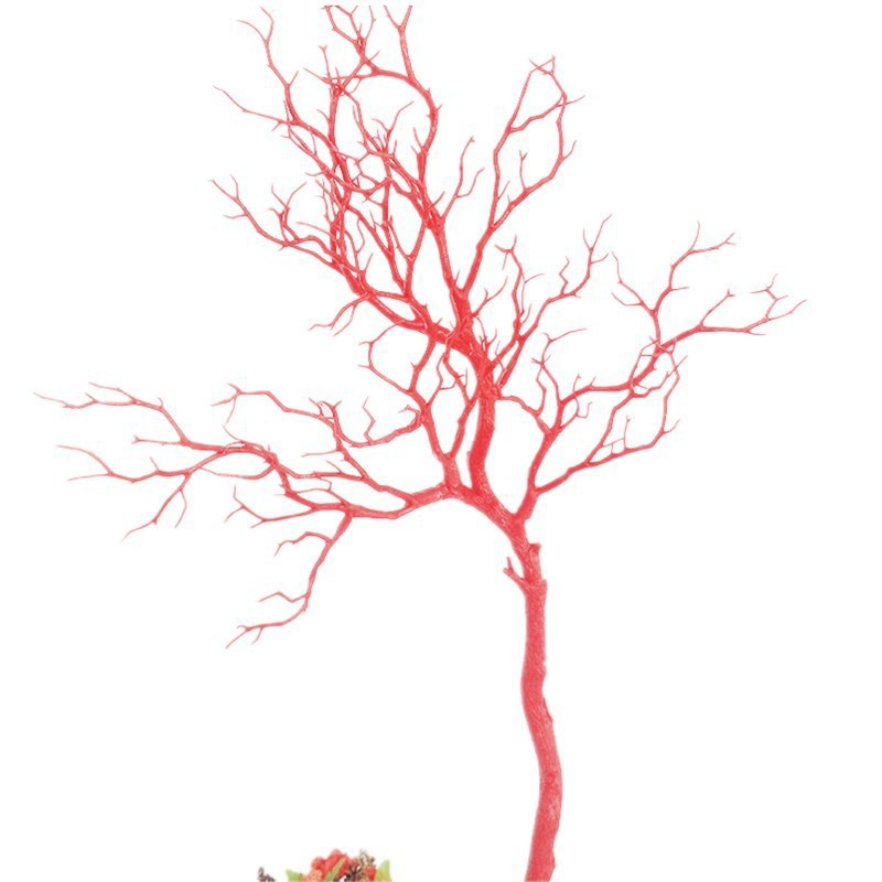 Factory wholesale simulation coral branches dead branches fake trees plastic trees wedding road guide dry branches ornaments shooting props