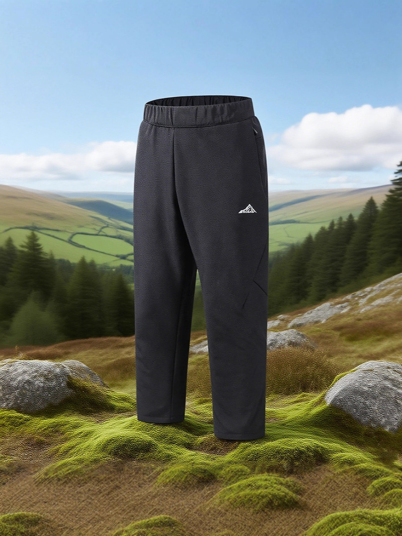 Winter Outdoor Soft Shell Pants for Boys and Girls Warm Waterproof Windproof Charge Pants Children's fleece-lined Thickened Mountain Climbing Snow Pants