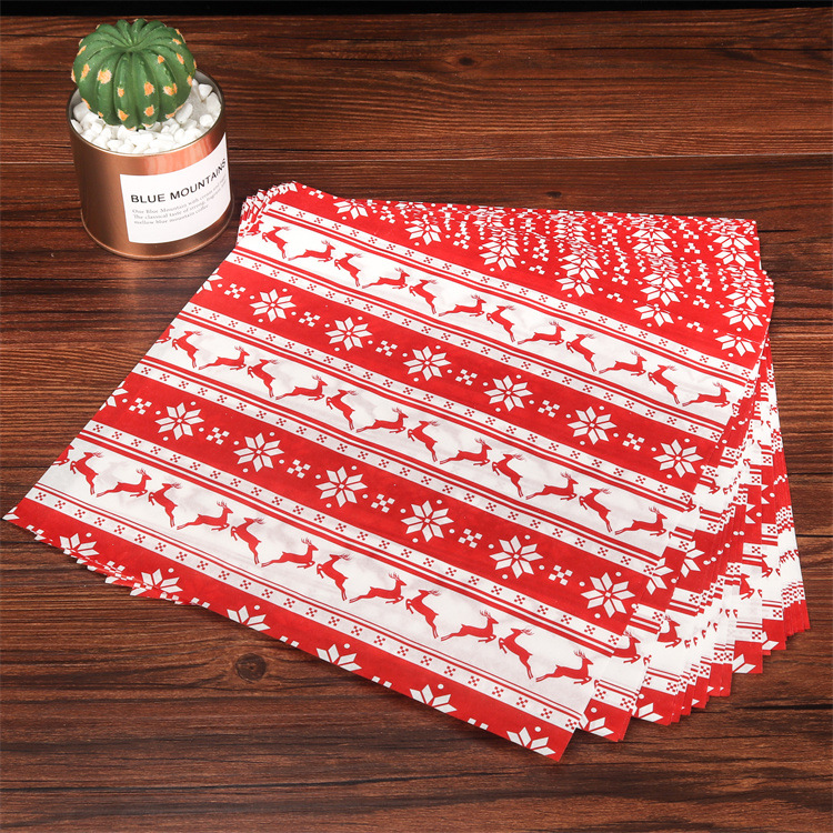 Индивидуальная бумага для гамбургеров, маслостойкая