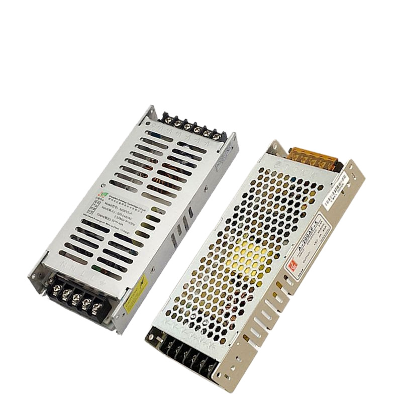 Led Display Ultra-Thin Power Transformer 5V40A200W Colorful Single and Double Colorful Universal Power Supply to Save Energy in Two Years