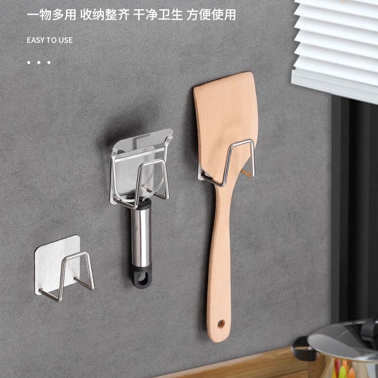 Stainless steel sponge draining rack punch-free kitchen sink cover pot cover storage wall-mounted cloth storage rack household