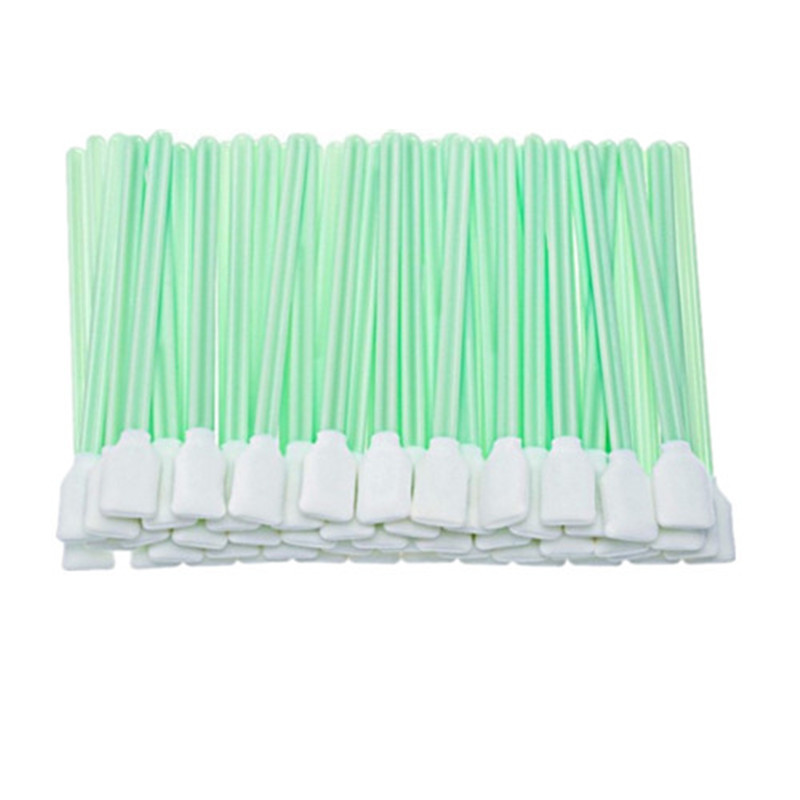 Wholesale 707 Sponge Large Flat Head Wiping Stick/Cleaning Inkjet Photo Printer Inkjet Head Ink Brush/Cleaning Stick