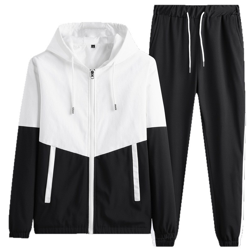 Sports suit Men's Spring and Autumn New Sweatshirt Running Casual Sportswear suit Men's and Women's Couple Coat Clothes