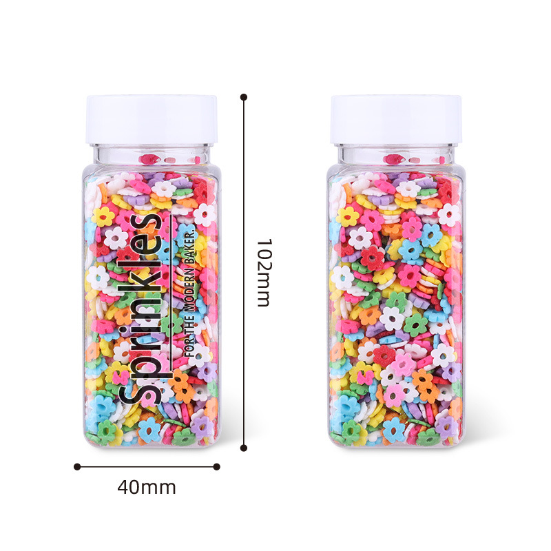 sprinkles Ice cream cotton candy baking fondant cake decorative sugar beads sliced sugar slices edible bottled