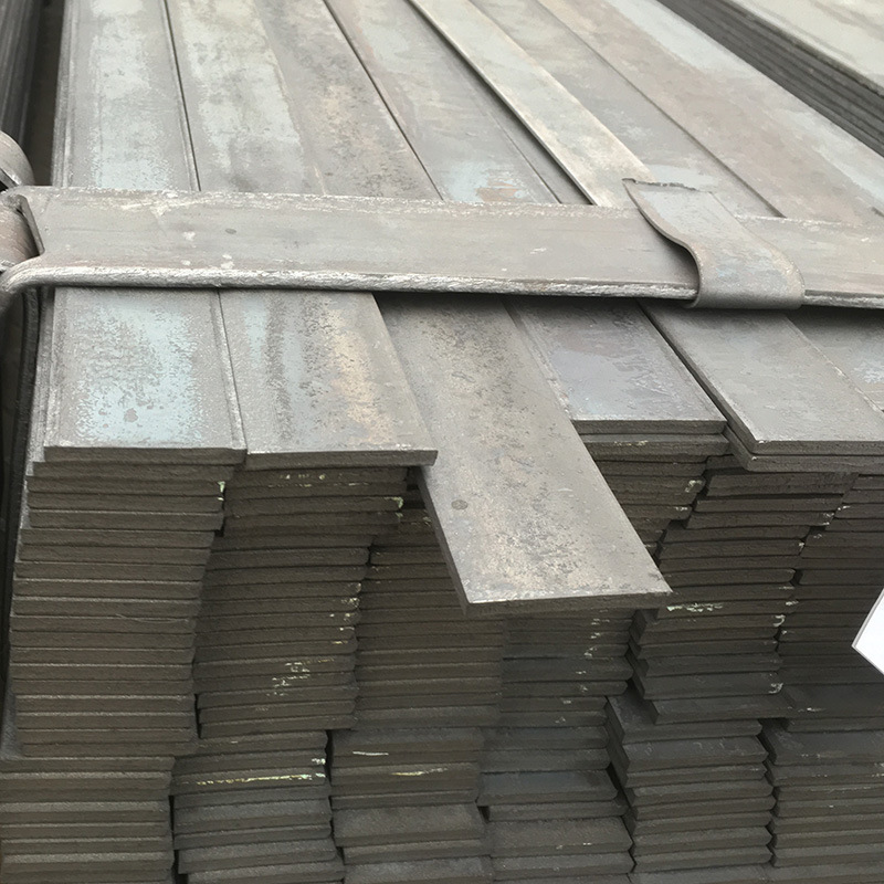 Lecong Q235 Hot-Rolled Flat Steel 7mm Cold-Drawn Grounding Stainless Steel Flat Steel 40*4 Galvanized Iron Bar Cold-Drawn Flat Iron