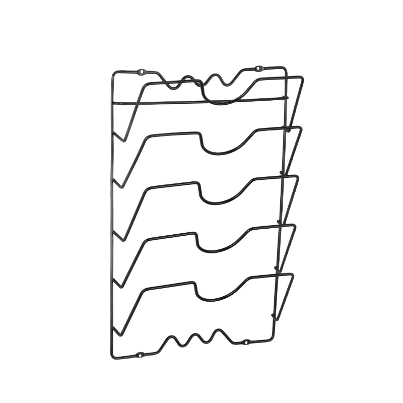 Pot Lid Holder, Wall-Mounted Storage Rack, Kitchen-Specific Storage Rack, Pot Lid Organizer