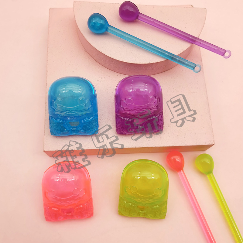 Little Red Riding Book Decompression Wooden Fish Knocking Healing Percussion Instrument Decompression Artifact Store Small Toy Gift