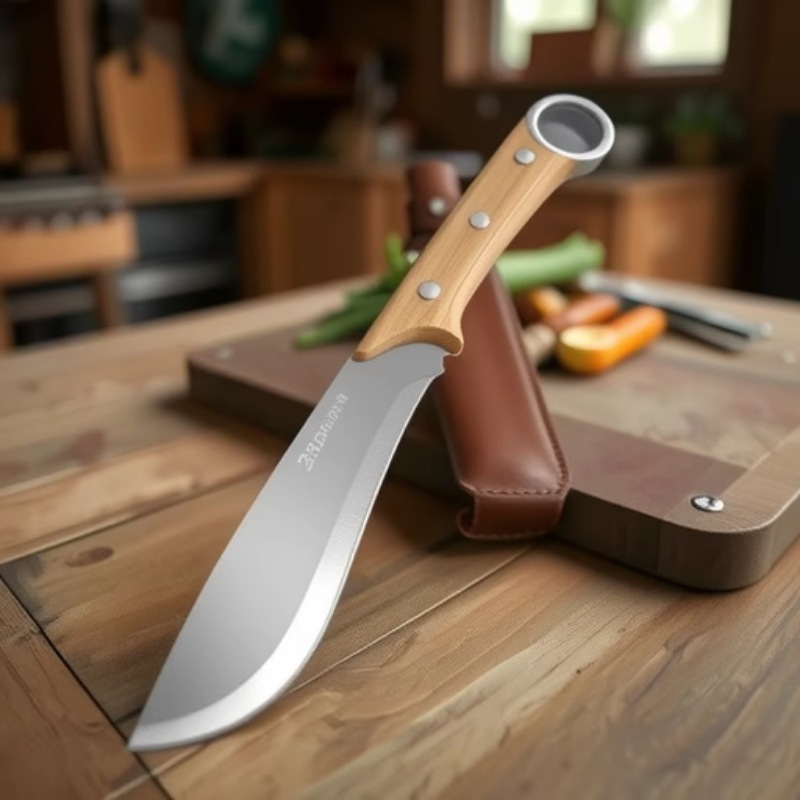 Нож для кемпинга, выживания, нержавеющая сталь, кухонный нож