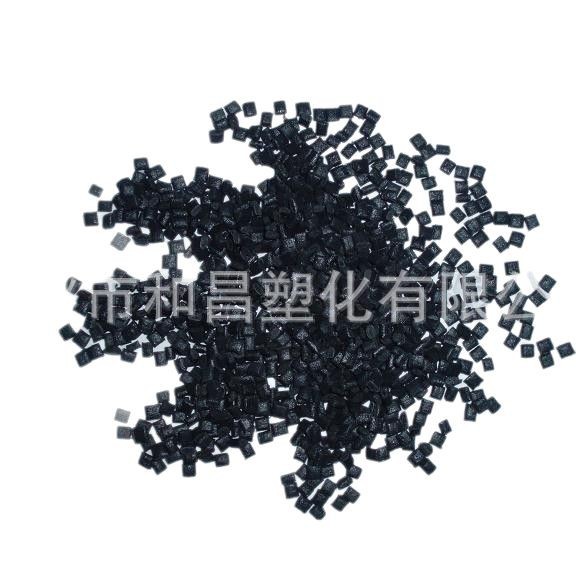 Black Enhanced 30 Flame Retardant Vo High Temperature Resistant Environmentally Friendly Pbt Plastic Particles Preferential Supply