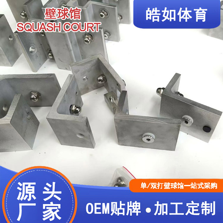 Resin Material for Wall Panels, Glass Hinges for Squash Courts, Door Locks, Backboard for the Rear Wall