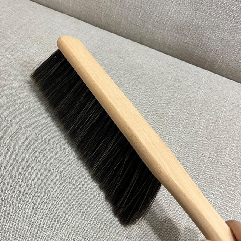 Bed Brush Sweeping Bed Brush Sofa Brush Removal Brush Broom Household Bed Log Color Soft Rubber Hair Long Handle Cleaning Brush