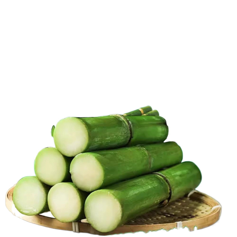 Taoshan Sugar Cane, Zhejiang Wenzhou Green-Skinned Fruit Cane, Fresh Green-Skinned Fruit Cane 2.5kg