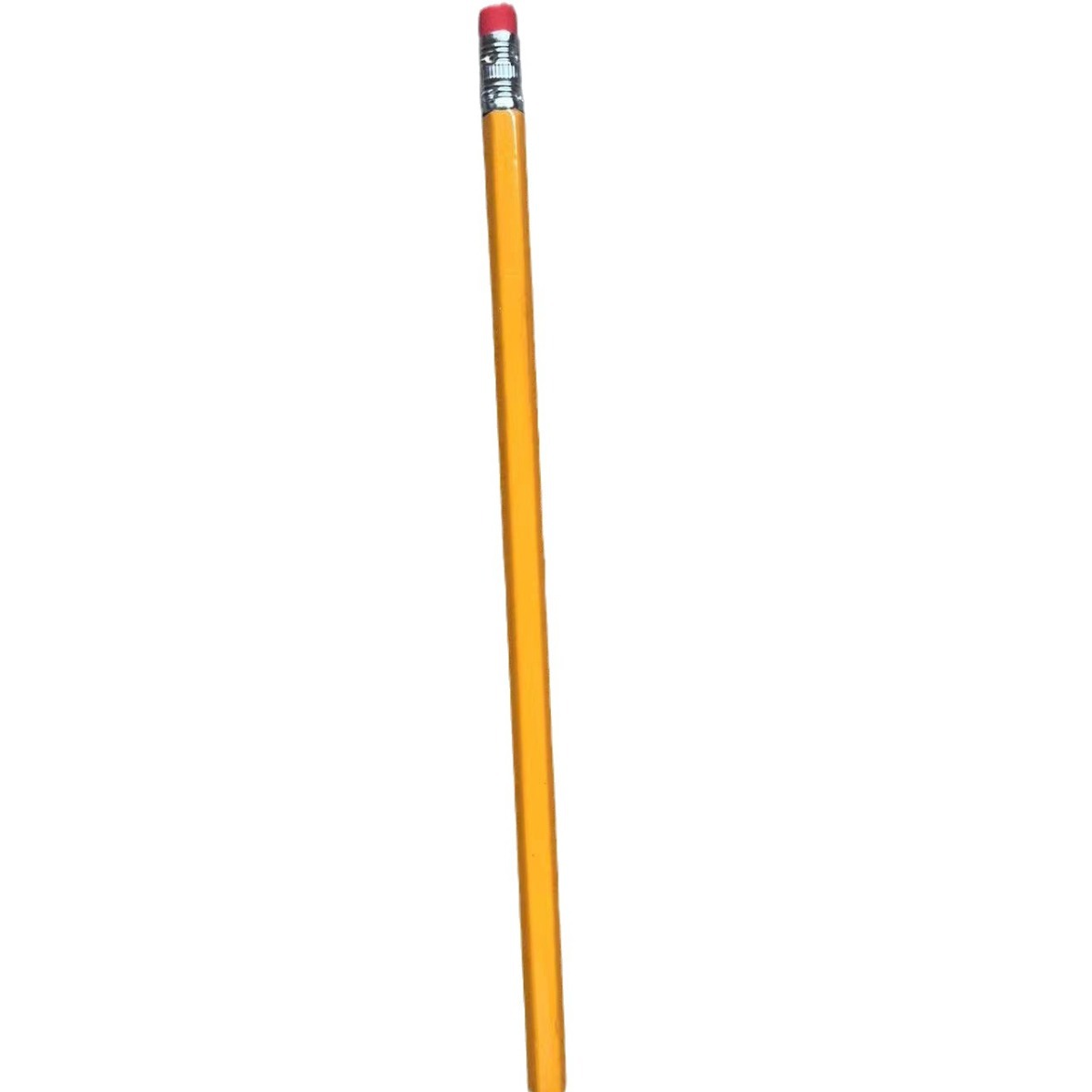 Yellow Pole with Leather Tip Hb Pencil Wholesale Hexagonal Pole Primary School Student Stationery Kidsren's Must-Have Source Manufacturer Direct Supply