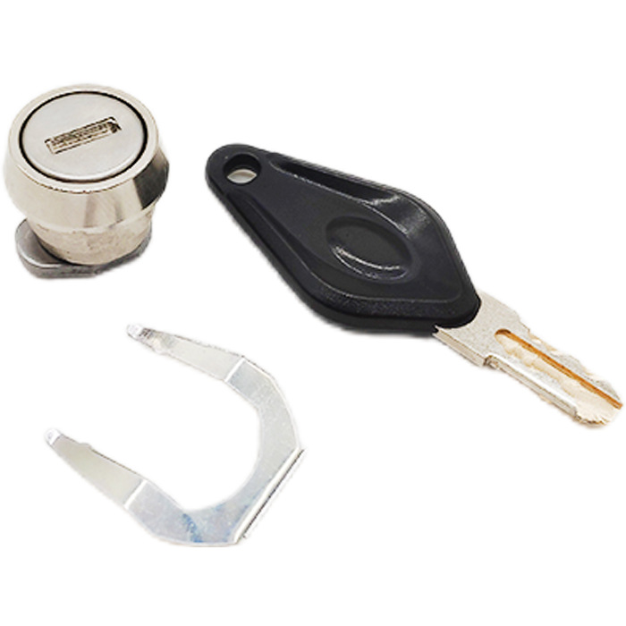 Motorcycle Tail Box Lock Core Anti-theft Accessories Aluminum Alloy Stainless Steel Tail Box Accessories Side Box Motorcycle Travel Special Universal Model