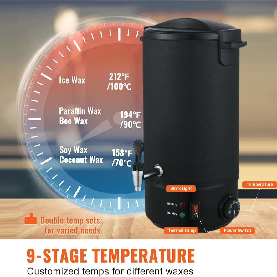 Cross-border new WaxMelter wax melting furnace wax melting machine beauty wax therapy machine Panama wax machine household small household appliances