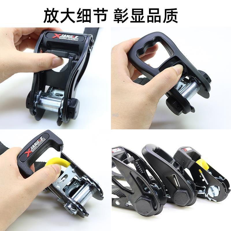 Car and Motorcycle Cable Tie Tensioner Binding Belt Cargo Tightening Brake Rope Ratchet Tightening Fixed Belt