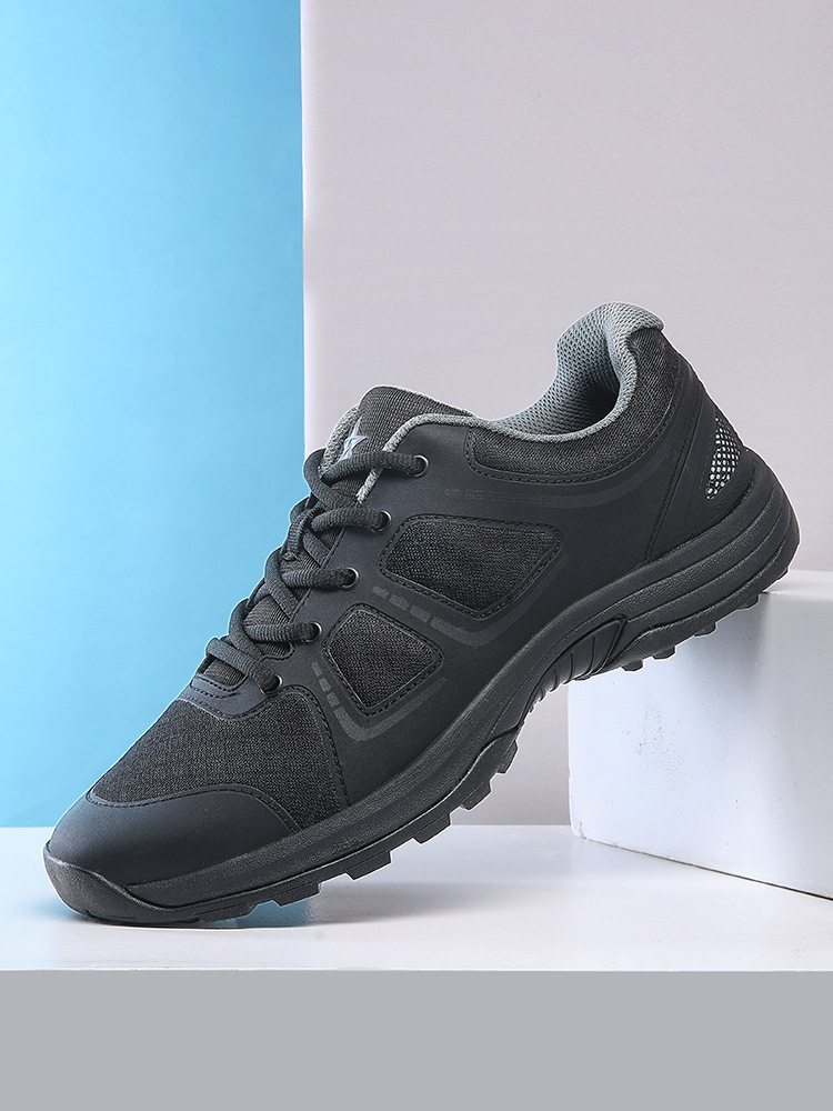 Новые физические тренировочные кроссовки, черные тренировочные ботинки для мужчин, дышащие легкие беговые кроссовки, ботинки для пожарной подготовки, освобождения, резиновые ботинки для весны и осени