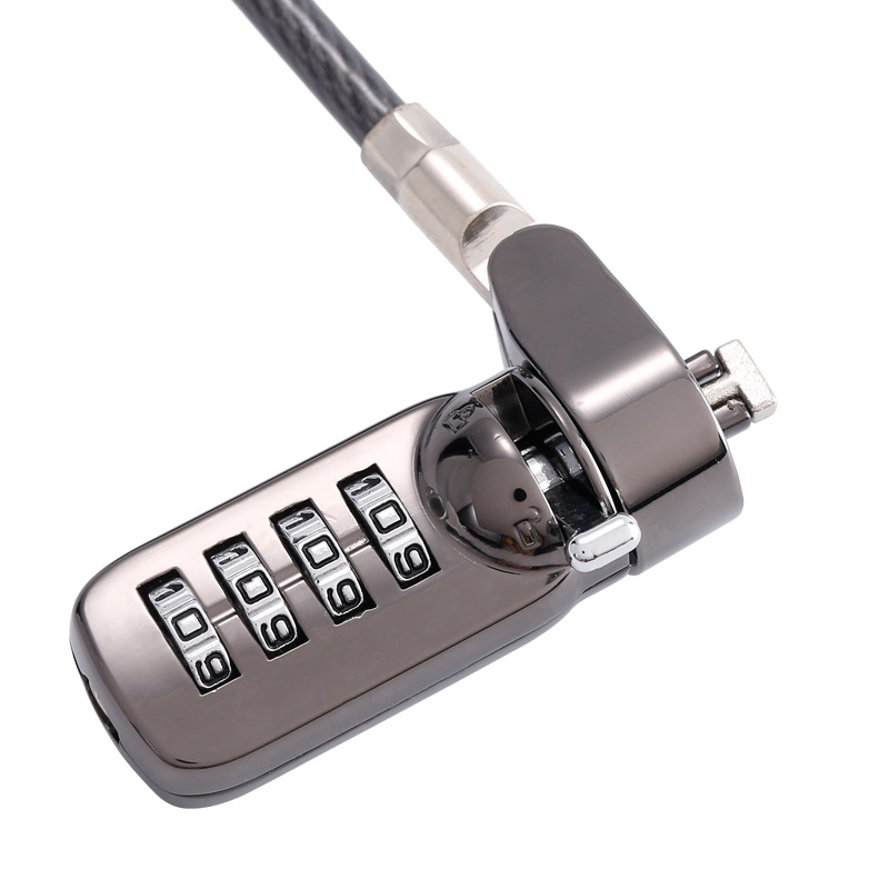 Yf21067C Laptop Lock Desktop Computer Lcd Monitor Projector Anti-Theft Password Lock