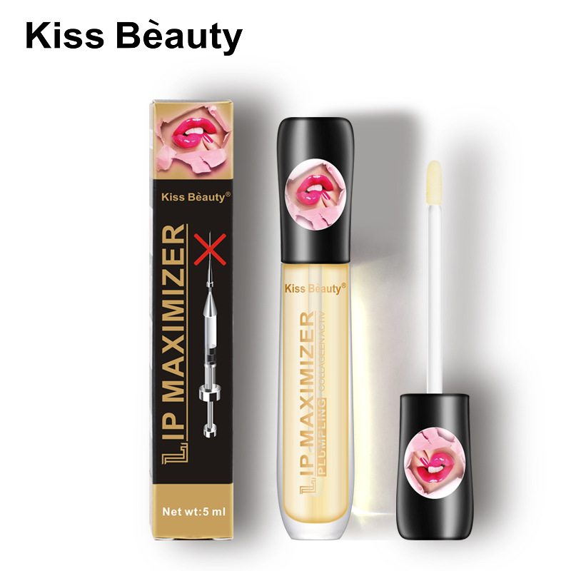 Kiss beauty transparent lip enhancement lip elasticity desalination lip pattern lip enhancement oil