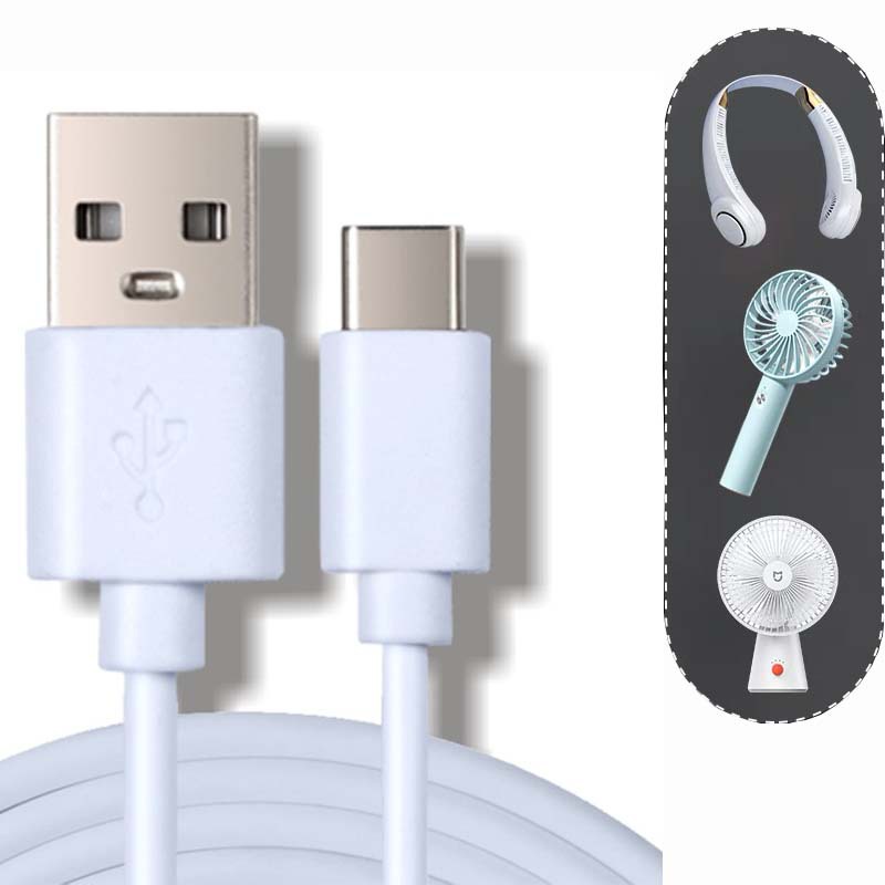 Data Cable Type-C Charging Cable USB Cable Toy Fill Light 2-Core Suitable for Huawei Interface Factory in Stock