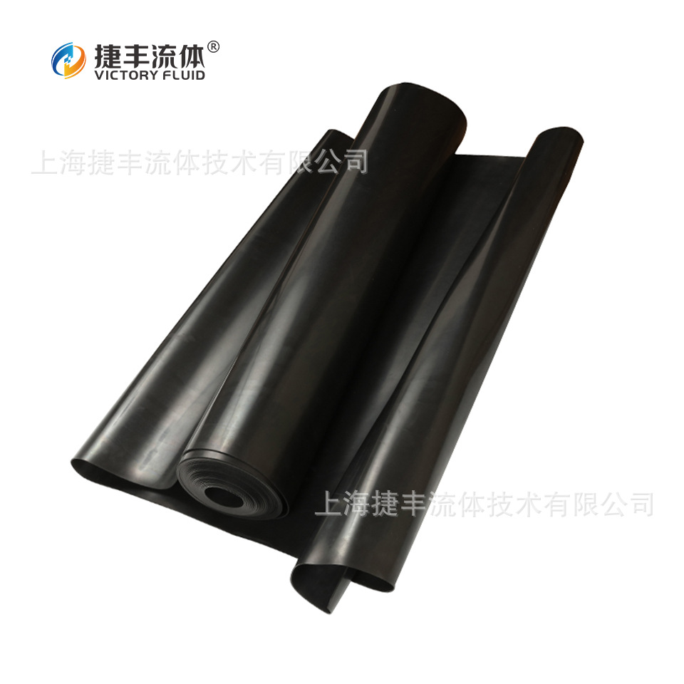 Резиновый лист Jiefeng Fluid, маслостойкий, 1000*3.0мм (примерно 10.7м в длину), 50кг/шт, стандарт Gb/T5574