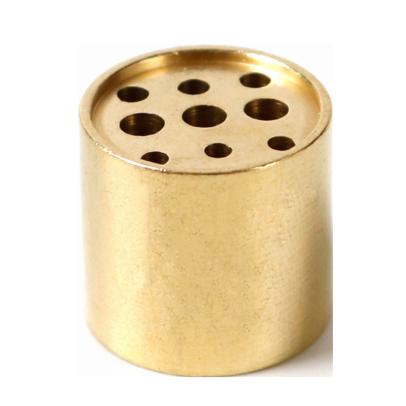 Brass gourd incense nine-hole incense tray incense thread incense small incense incense incense burner accessories brass large-hole hidden incense holder