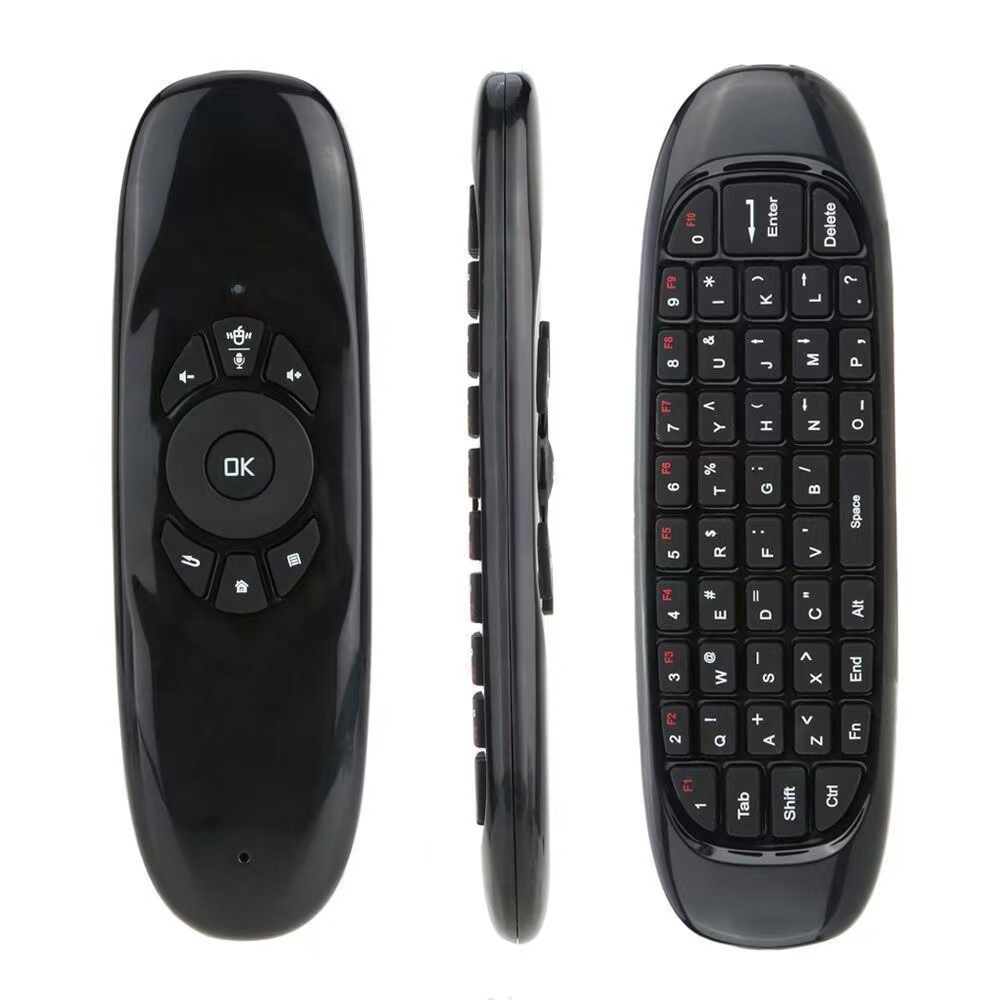 C120 2.4g mini keyboard voice backlit double-sided somatosensory keyboard AIR mouse