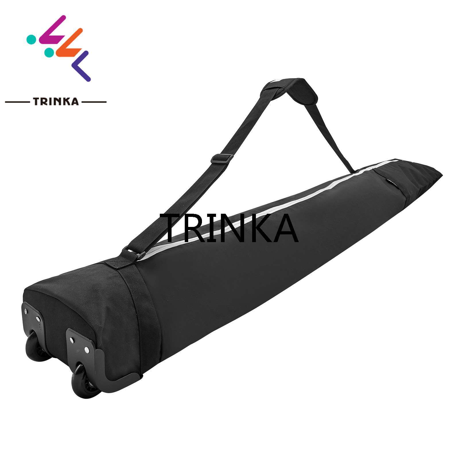 Сумка для лыжной доски с колесами лямка для одиночной и двойной доски водонепроницаемая сумка для длинной доски