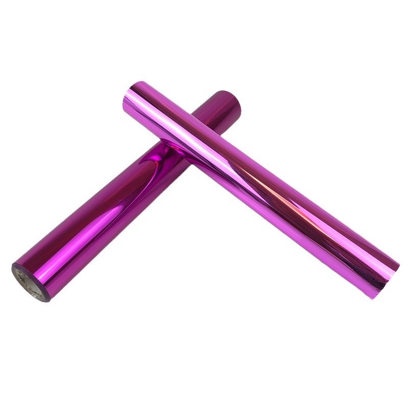 Hongyang bronzing material rose red anodized aluminum bronzing paper paper plastic universal in stock complete factory outlet