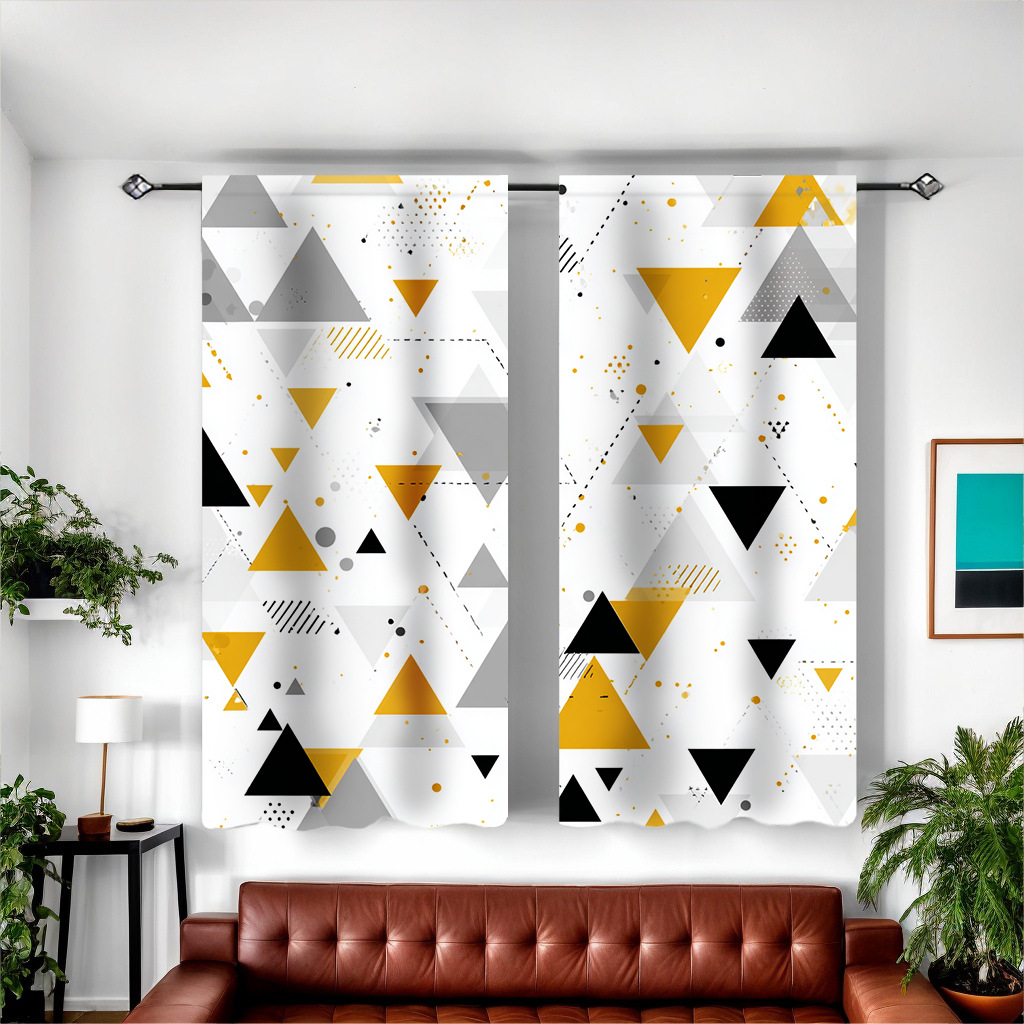 Support Jit Delivery, Cross-Border Exclusive Factory Direct Sales, Fastest 24 Hours, Digital Printing Processing of Curtains and Screens