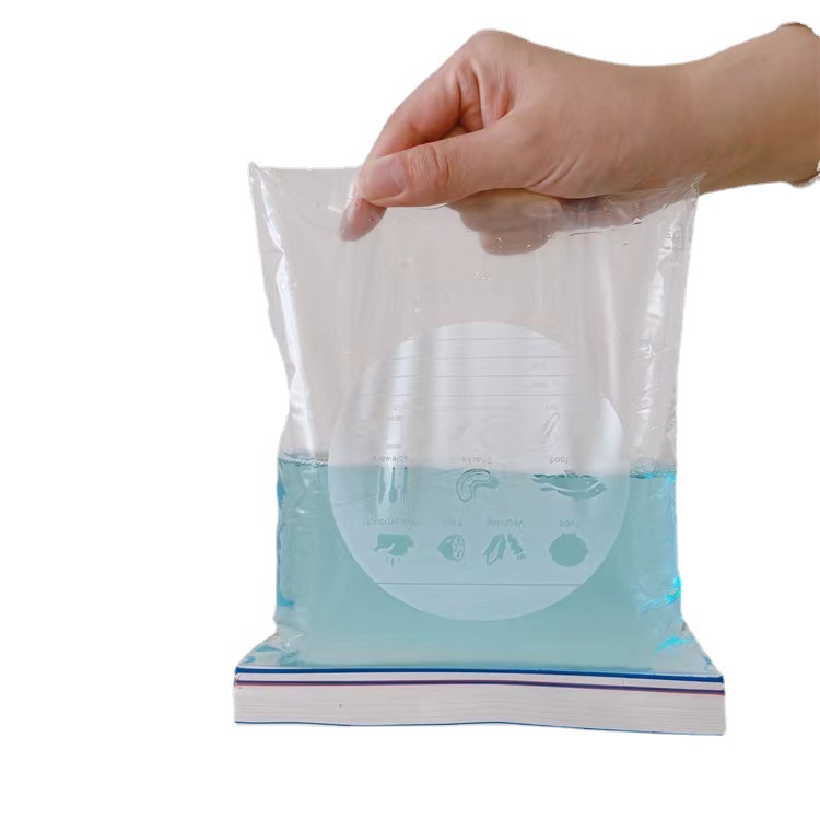 Food Preservation Bag Food Sealed Storage Bag Sealed Bag Double Sealed Preservation Bag Household Edible Grade Increased Thickening