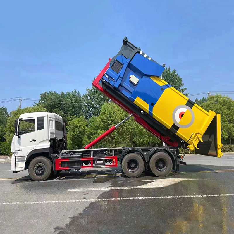 Ground Garbage Compression Station Large Capacity Garbage Transfer Equipment Suitable for Community Factory Garbage Compression Sta