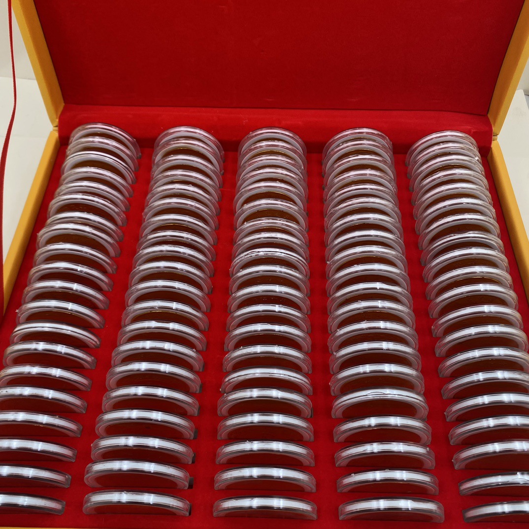 Antique Coin Collection 100 Gold Coins Yuan Datou Coin Collection Set Set Box Coin Rating Coin Commemorative