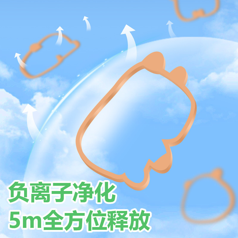 Plant Essential Oil Bracelets 30 Cute Cartoon Kidsren and Infants Summer Outdoor Anti-Bite Incense Ring Bracelets Wholesale