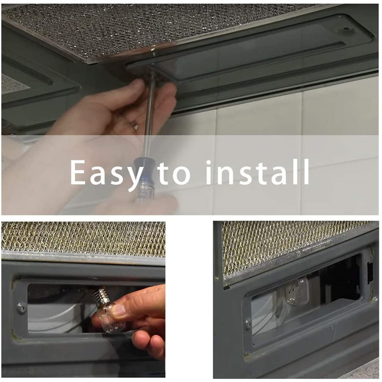 Cross-Border Supply of T25 Oil Fume Bubble T22 Refrigerator Halogen Oven Bulb 15W25W40W Incandescent Lamp