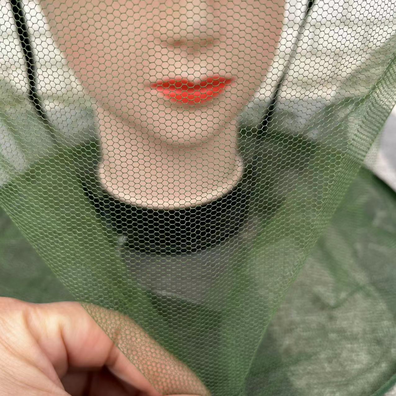 Wholesale camouflage outdoor anti-mosquito cap anti-beekeeping beehive cap sunscreen jungle anti-insect cap night fishing cap