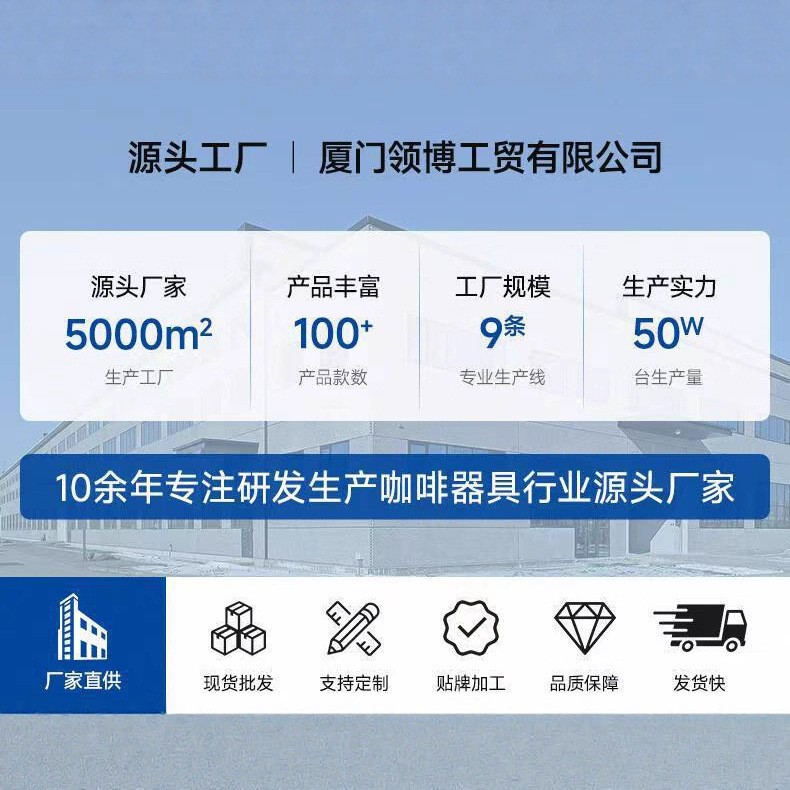 Upgraded new portable hand coffee machine 304 stainless steel grinder manual grinder cross-border supply