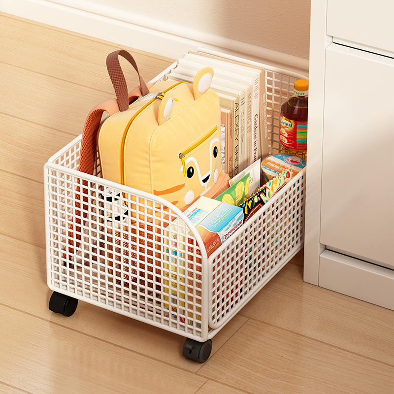 Under the table removable school bag shelf book storage box for snacks toy artifact student classroom storage bookshelf