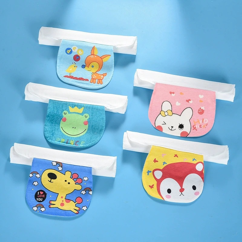 Четырехслойное хлопковое полотенце для детей, мультяшное, для детского сада