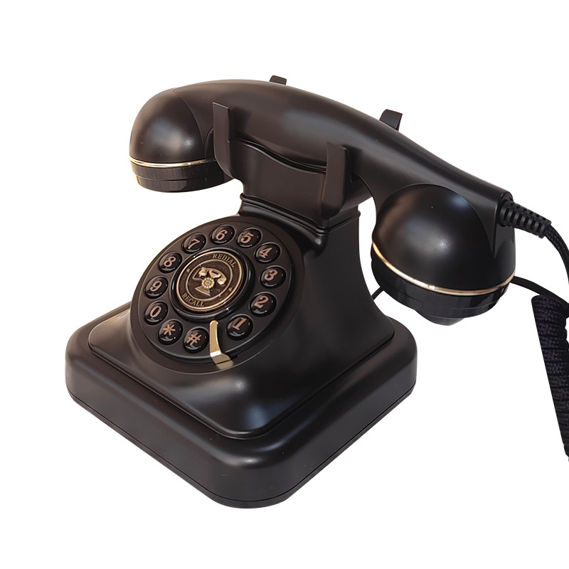 European Retro Wedding Telephone Audio Guest Book Birthday Party Voice Blessing Decoration Message Retro Style